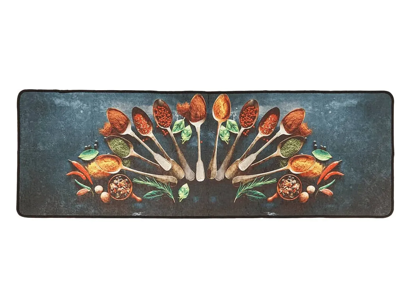 Hot Alfombra de cocina 60x180 cm lavable antideslizante Multicolor