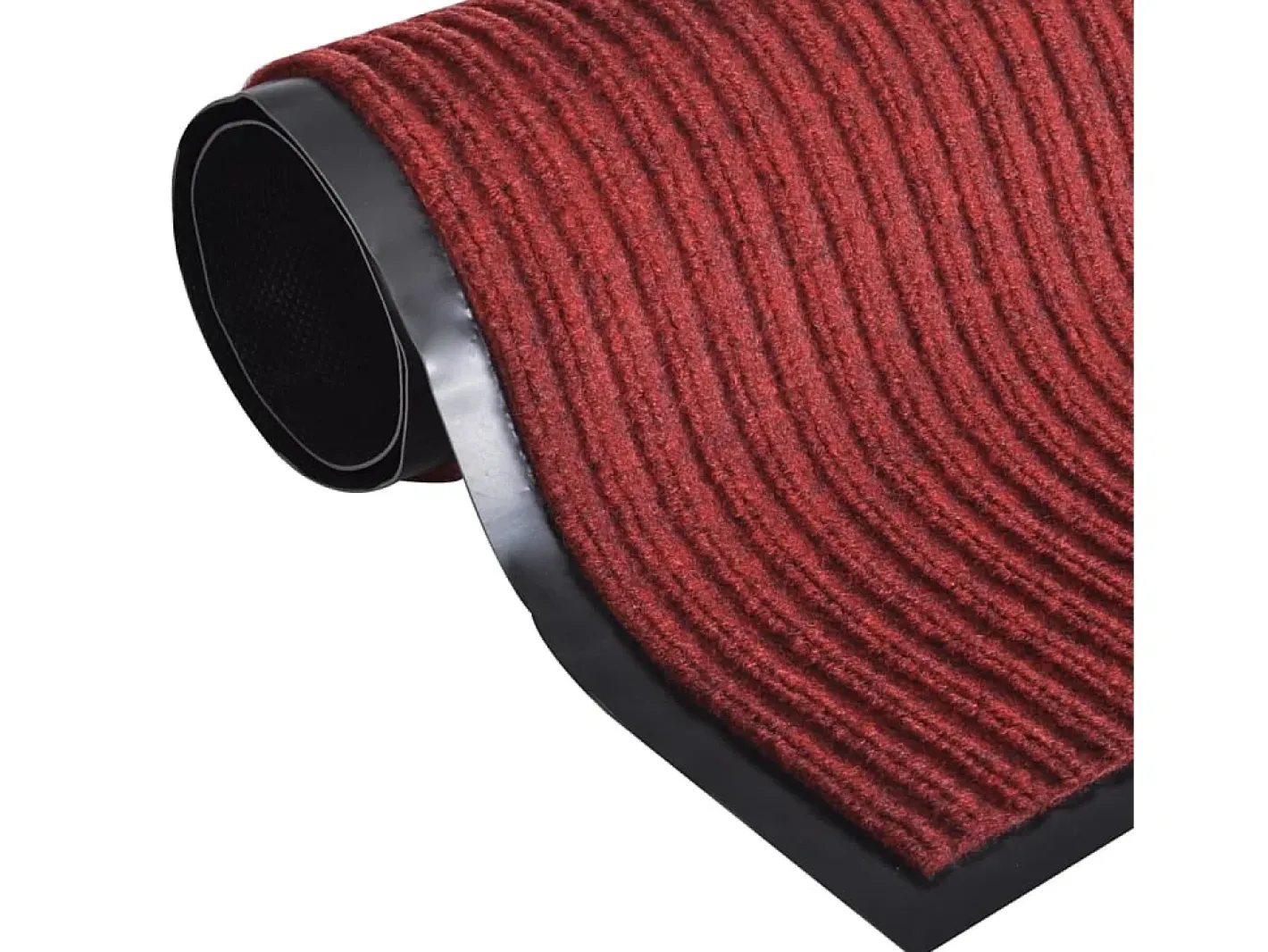 Alfombra de entrada de PVC roja, 120 x 180 cm ES991902 Rojo New