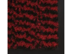 Alfombra de entrada rectangular de nudo 40x60 cm roja ES806505 Rojo Sale
