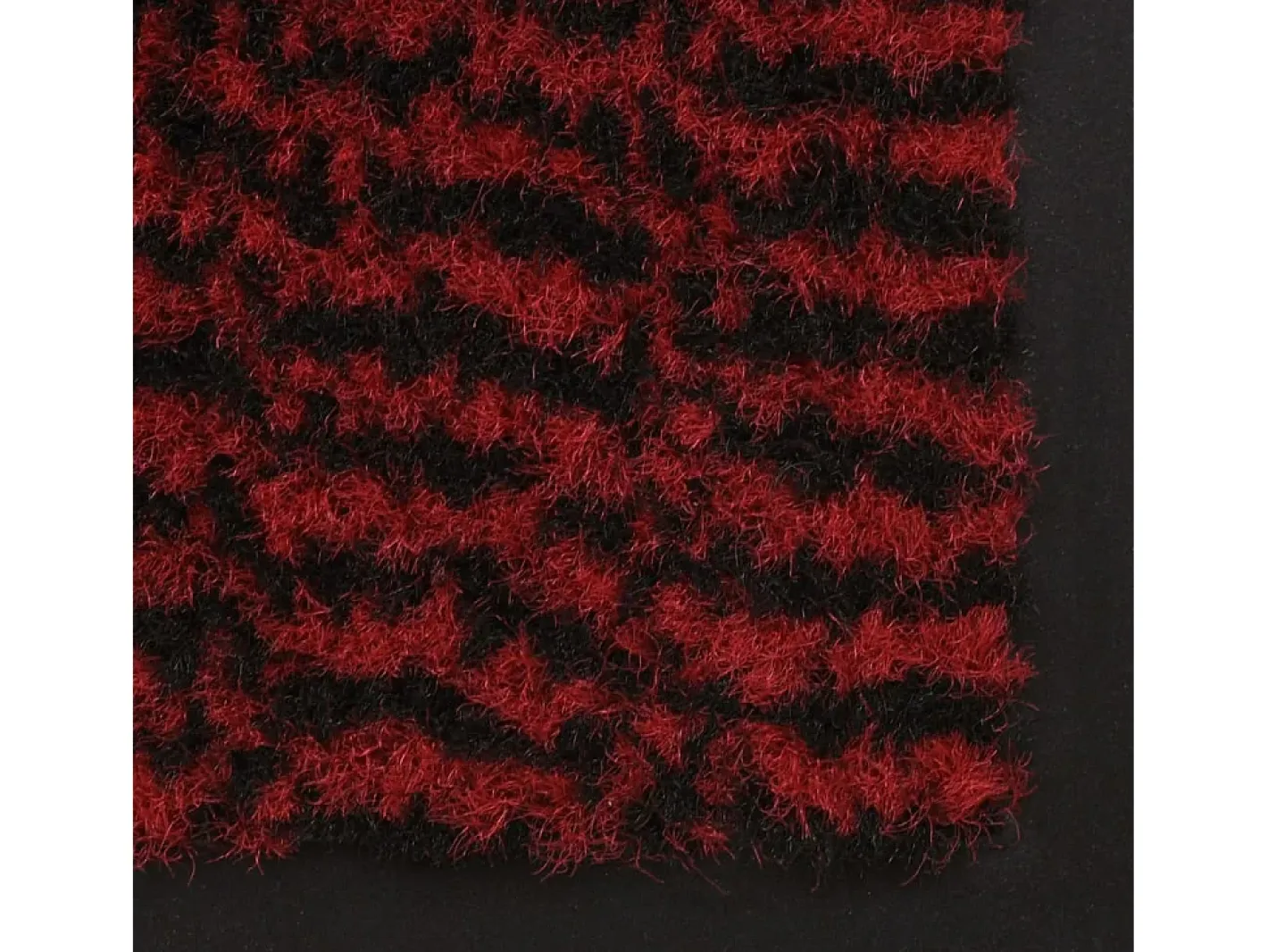 Alfombra de entrada rectangular de nudo 40x60 cm roja ES806505 Rojo Sale