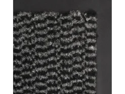 Felpudo-Alfombra de entrada rectangular de nudo 80x120 cm antracita ES108134 Gris antracita