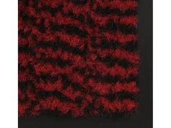 Alfombra de entrada rectangular de nudo 90x150 cm roja ES965637 Rojo Sale