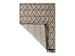 Vivaraise Alfombra De Salón-Alfombra de estilo bereber Sadar 110 x 60 cm Color natural claro