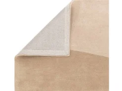 Sale Alfombra de estilo medio siglo, hecha a mano 100% lana - 120x170cm - , beige, verde - Reef Horizon Crema