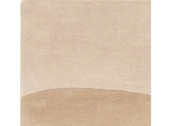 Sale Alfombra de estilo medio siglo, hecha a mano 100% lana - 120x170cm - , beige, verde - Reef Horizon Crema