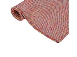 Discount Clicnbuy Alfombra de exterior de tejido plano 120x170 cm Rojo