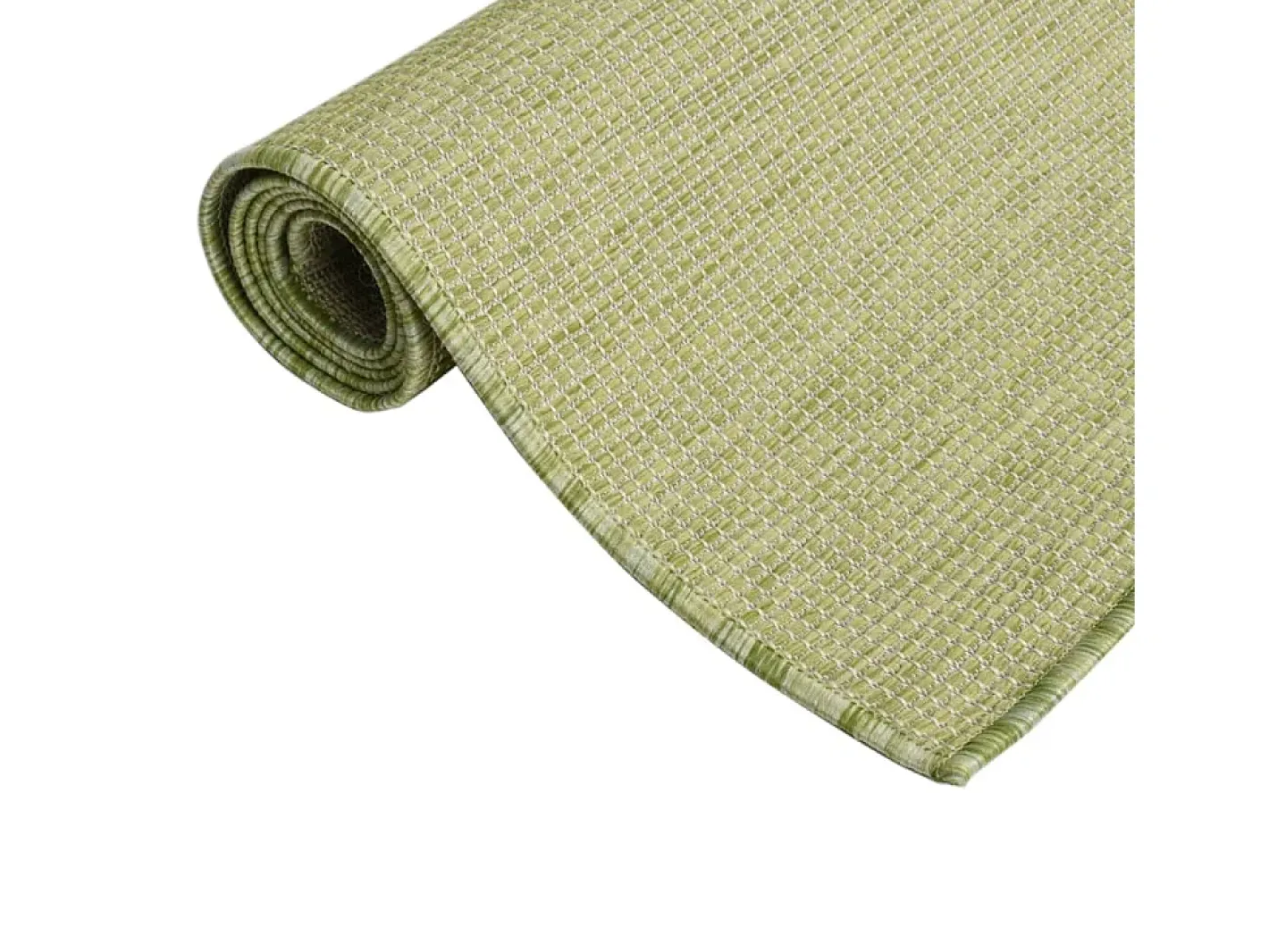 Clearance Alfombra de exterior de tejido plano 200x280 cm ES39710 Verde