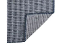 Alfombra de exterior de tejido plano 200x280 cm ES35263 Azul Online