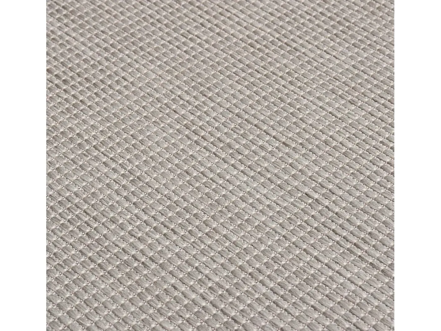 Alfombra de exterior de tejido plano 120x170 cm Taupe Gris Discount