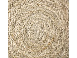 Alfombra De Salón|Alfombra Redonda-Alfombra de Fibra natural Natural 0 x 140- Less Marru00f3n
