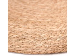 Alfombra de fibra natural bali bulrush 100 CM Marru00f3n Best