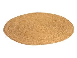 Alfombra de fibra natural bali bulrush 100 CM Marru00f3n Best