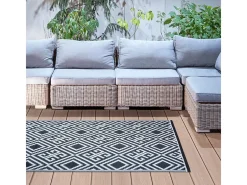 ESSCHERT DESIGN Alfombra de jardín reversible Multicolor Sale
