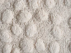 OZAIA Alfombra de lana 100% con relieve, tufted a mano, efecto guijarros, 200 x 290, , ORABEL Marfil Clearance