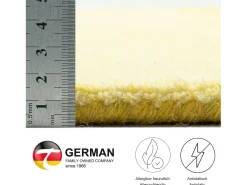 Best Alfombra de lana con degradado de color 140x200 cm Wool Comfort Amarillo