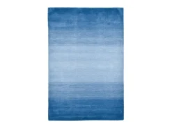 Clearance Alfombra de lana con degradado de color 190x290 cm Wool Comfort Azul
