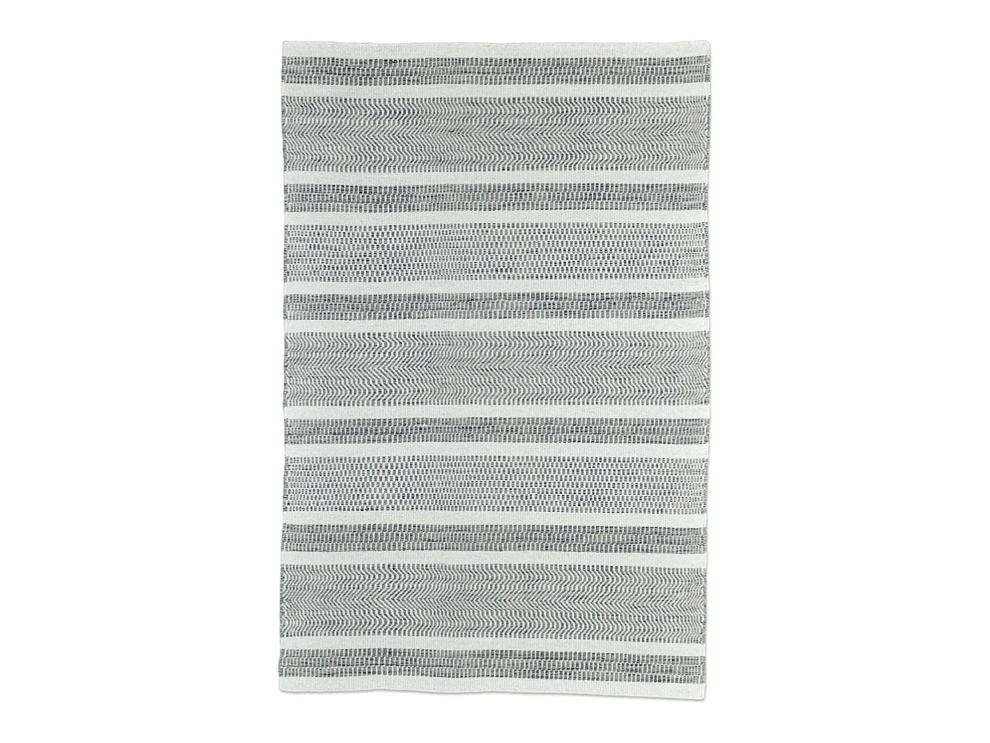 Clearance Alfombra de lana de estilo escandinavo 65x130 cm Gris natural Trondheim Beige