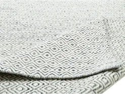 Discount Alfombra de lana de estilo escandinavo 80x150 cm Gris natural Trondheim Beige
