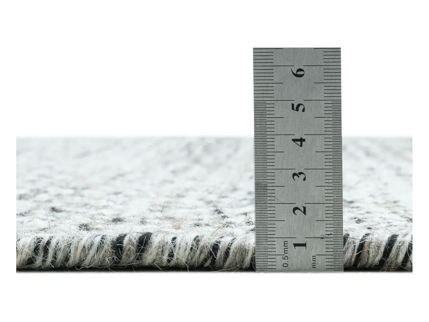 Discount Alfombra de lana de estilo escandinavo 80x150 cm Gris natural Trondheim Beige