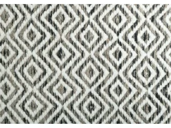 Alfombra De Salón-Alfombra de lana de estilo escandinavo 160x230 cm Gris natural Trondheim Beige
