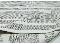 Hot Alfombra de lana de estilo escandinavo 110x170 cm Gris natural Trondheim Beige
