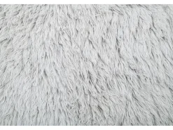 Alfombra de lana natural tejida a mano 180x250 cm Fluffy Gris Best