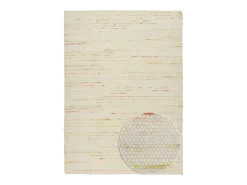 Outlet Alfombra de lana reversible tejida a mano 120x180 cm Colores pastel Alpen Multicolor
