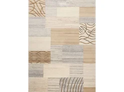 Alfombra de lana tejida a mano 190x250 cm Gris natural Nakarta Beige New