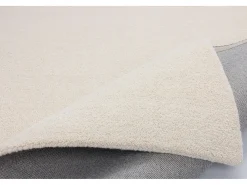 Alfombra de lana tejida a mano al estilo bereber 160x230 cm Lana Blanca Royal Berber Crema