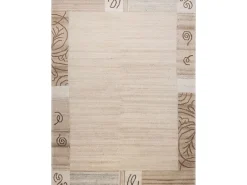 Alfombra de lana tejida a mano 120x180 cm Gris natural Nakarta Beige Online