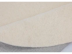 Alfombra de lana tejida a mano al estilo bereber 240x240 cm Lana Blanca Royal Berber Crema Outlet