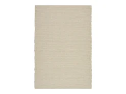 Alfombra de lana tejida a mano reversible 250x300 cm Lana Blanca Alm-Glück Crema Outlet