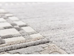 Alfombra de lana tejida a mano 70x140 cm natural Nakarta Beige Hot