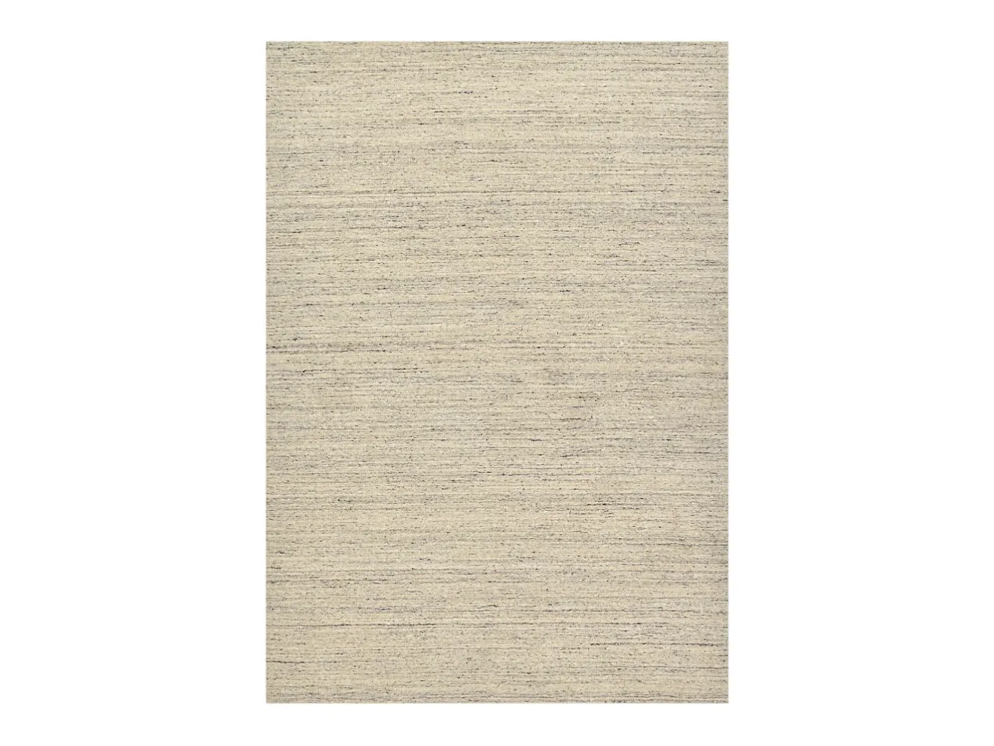 Alfombra de lana UNI tejida a mano 250x350 cm Gris natural Pure Beige Outlet