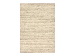 Alfombra De Salón-Alfombra de lana UNI tejida a mano 60x90 cm natural Pure Beige