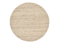 Alfombra de lana UNI tejida a mano 100x100 cm natural Pure Beige Online
