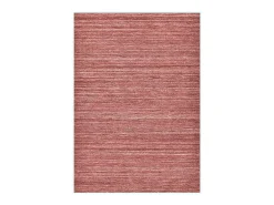 Alfombra De Salón-Alfombra de lana UNI tejida a mano 140x200 cm Pure Rojo