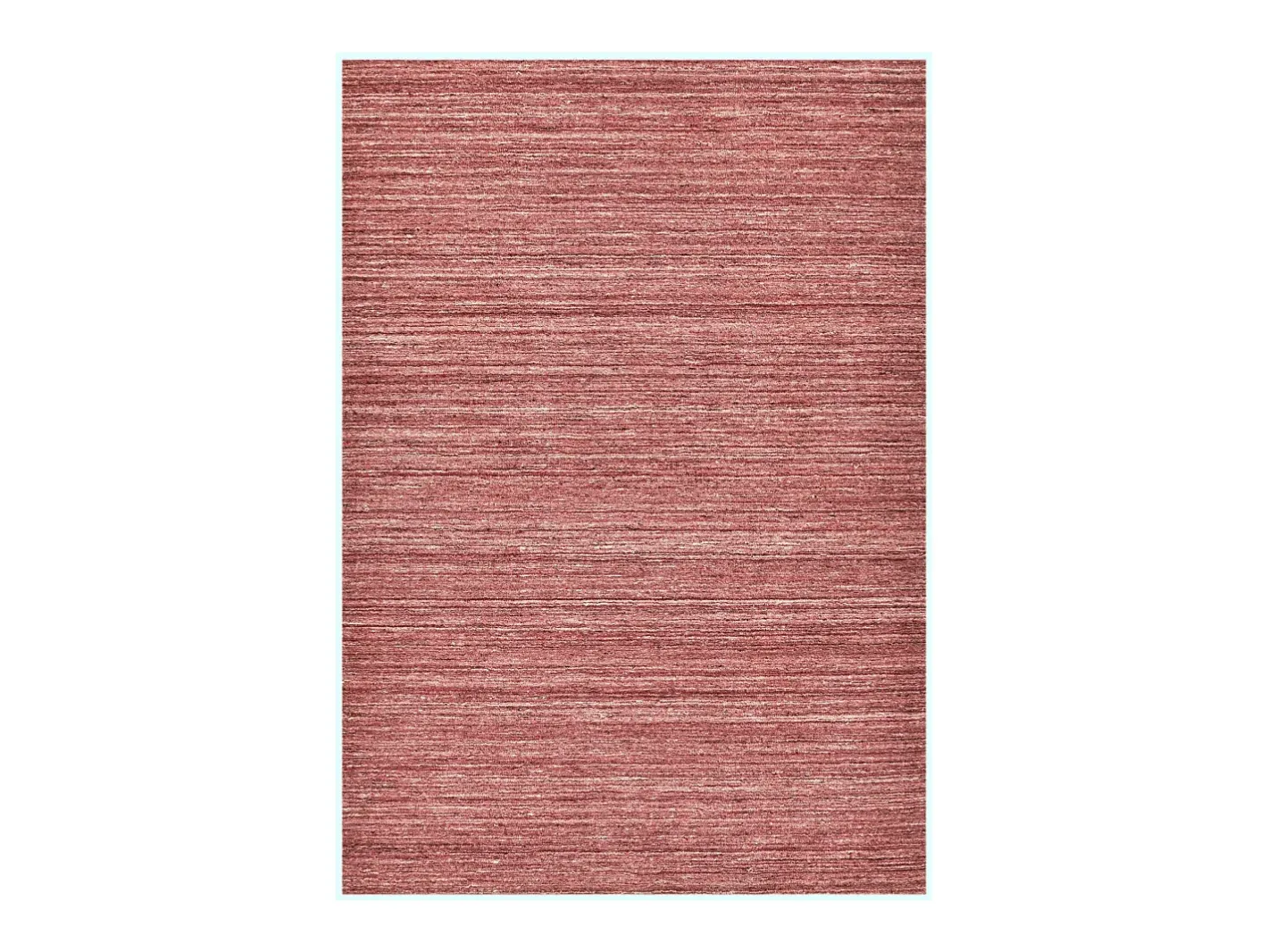 Alfombra de lana UNI tejida a mano 250x300 cm Pure Rojo Online