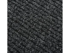 Best Alfombra de pasillo atrapa suciedad 100x500 cm antracita ES48437 Gris antracita