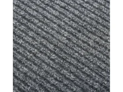 Clicnbuy Alfombra De Cocina-Alfombra de pasillo atrapa suciedad 100x150 cm marrón Gris