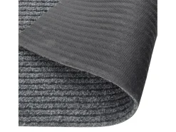 Clicnbuy Alfombra De Cocina-Alfombra de pasillo atrapa suciedad 100x150 cm marrón Gris