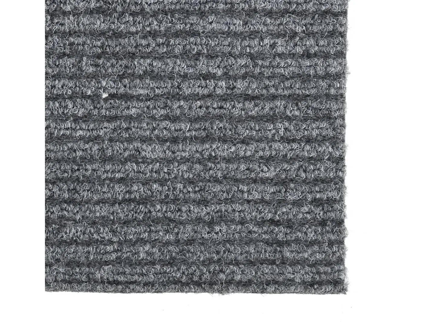 Clicnbuy Alfombra de pasillo atrapa suciedad 100x250 cm Gris Outlet