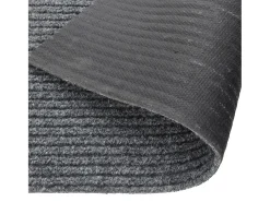 Clicnbuy Alfombra de pasillo atrapa suciedad 100x400 cm Gris Clearance