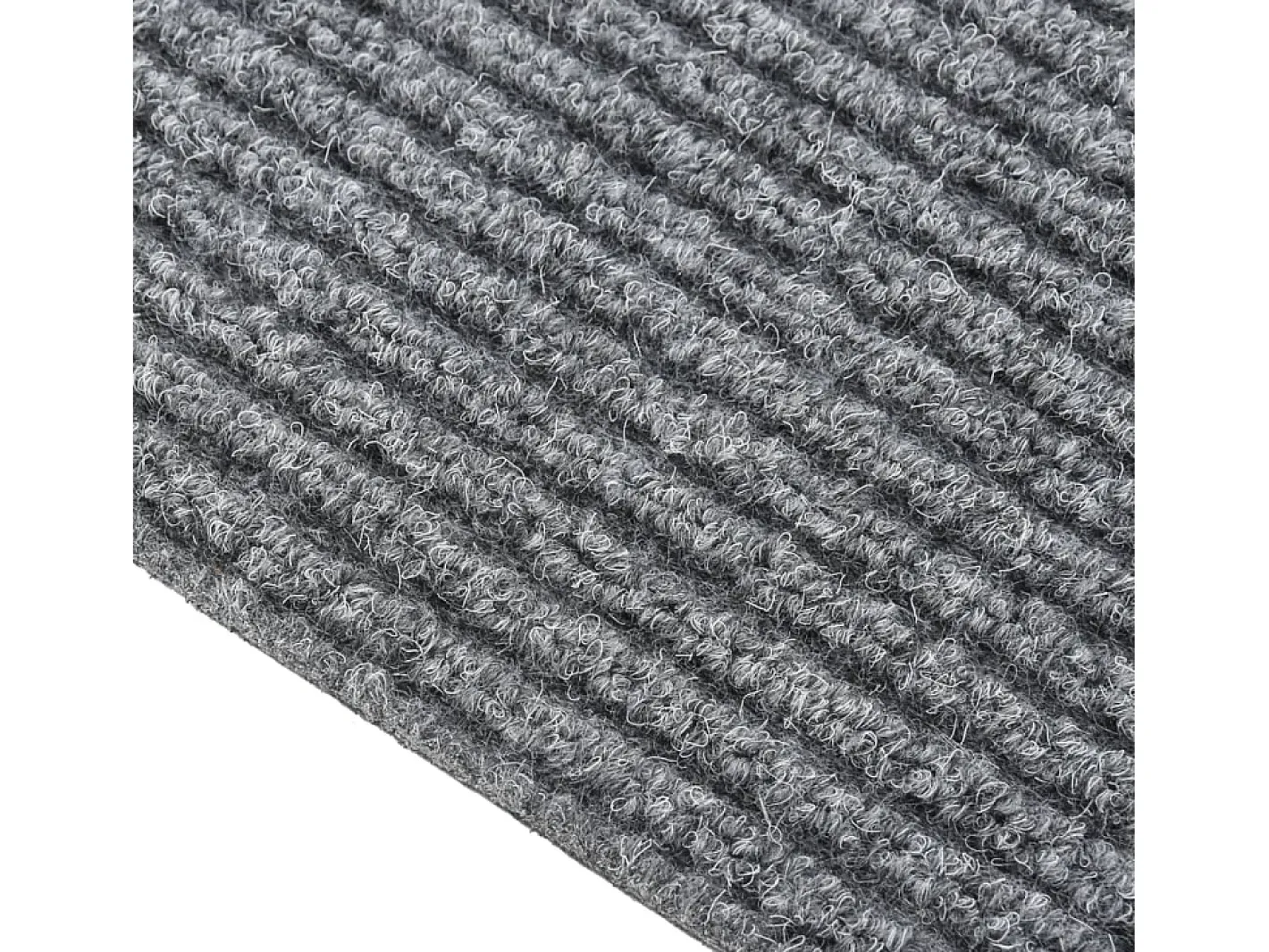 Clicnbuy Alfombra De Cocina-Alfombra de pasillo atrapa suciedad 100x350 cm Gris