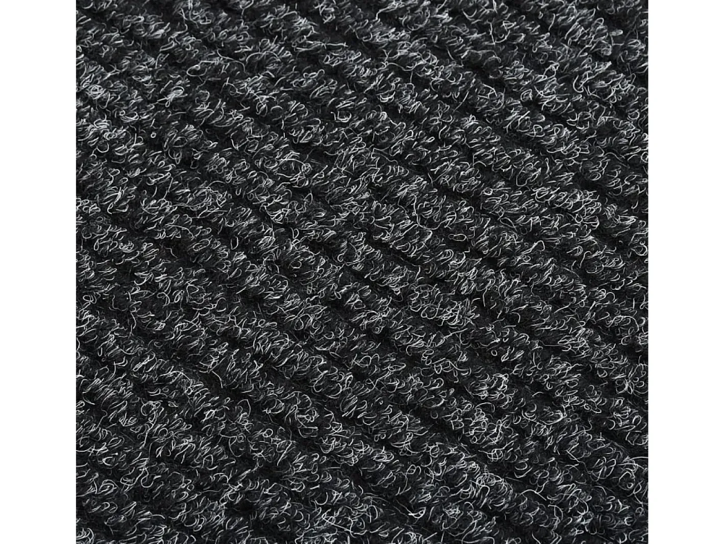 New Clicnbuy Alfombra de pasillo atrapa suciedad 100x350 cm Gris antracita