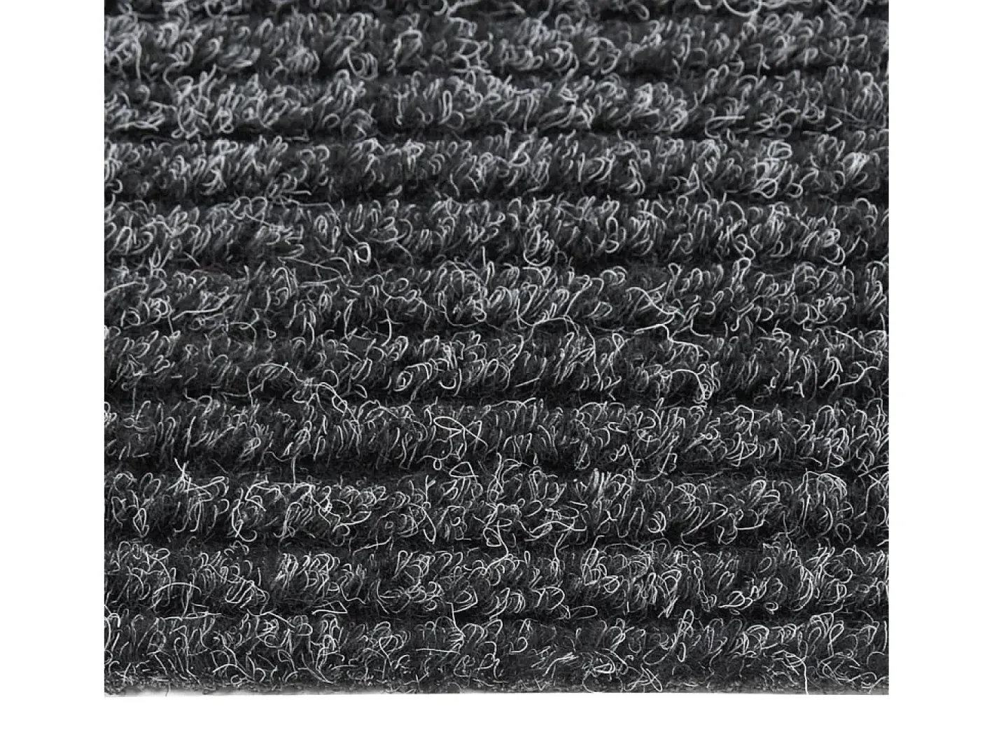 New Clicnbuy Alfombra de pasillo atrapa suciedad 100x350 cm Gris antracita