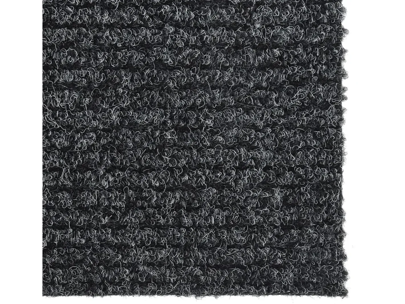 New Clicnbuy Alfombra de pasillo atrapa suciedad 100x350 cm Gris antracita