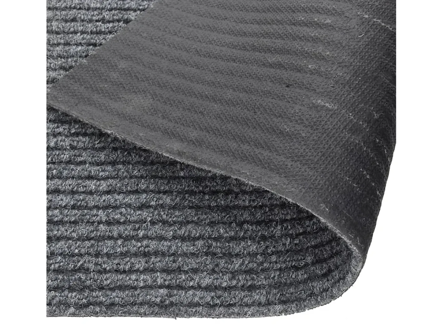 Clicnbuy Alfombra de pasillo atrapa suciedad 100x300 cm Gris Online