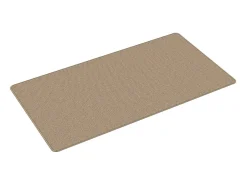 Alfombra de pasillo con aspecto de sisal color arena 80x150 cm ES530106 Marru00f3n Outlet