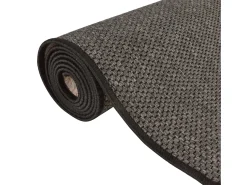 Alfombra de pasillo con aspecto sisal 50x200 cm ES390931 Gris antracita Sale
